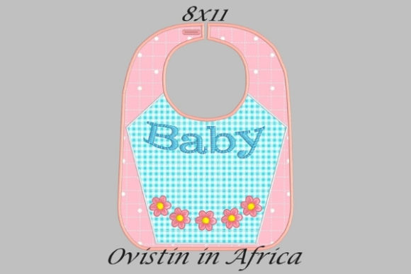Adorable Baby Bib Large
