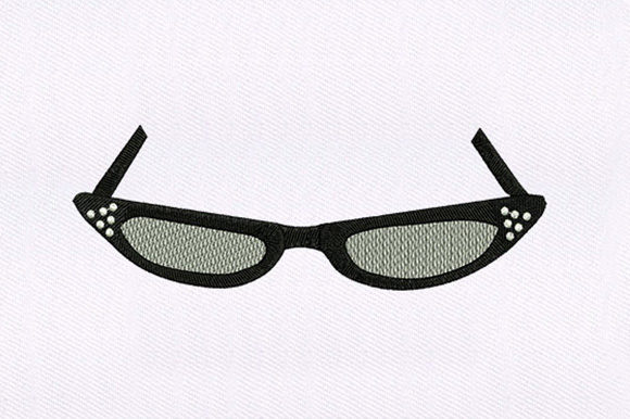 Eyeglasses: A Sharp, Stylish Embroidery Design for Real-World Projects